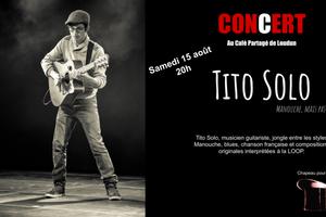 Tito solo en concert