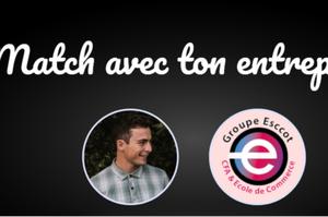 Match avec ton entreprise - Groupe Esccot