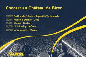 Les Villégiatures : concerts au château de Biron