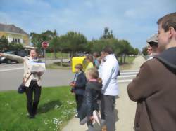 Visite guidée familiale de Sables d’Or les Pins : La 