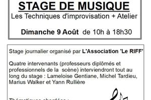 photo stage de musique