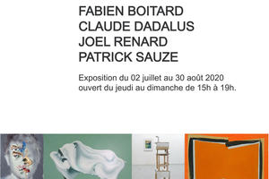 photo Exposition Quatre Figures au L.A.C. (Lieu d'Art Contemporain)