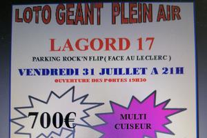 Loto géant plein air