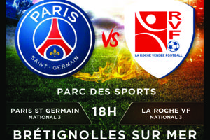 photo Football - PSG à Brétignolles sur Mer