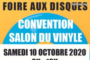 Foire aux disques / convention salon du vinyle cherbourg 10 octobre 2020