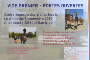 VIDE GRENIERS  ET   PORTES OUVERTES DU CENTRE EQUESTRE