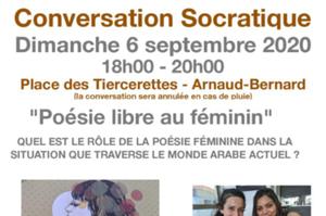 CONVERSATION SOCRATIQUE : Poésie libre au féminin