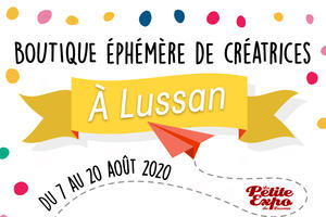 Boutique éphémère de créatrices et ateliers créatifs à Lussan
