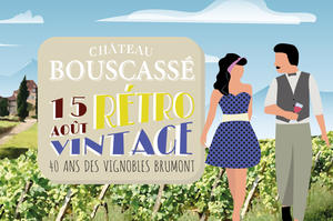 Journée Rétro Vintage au Château Bouscassé le Samedi 15 août