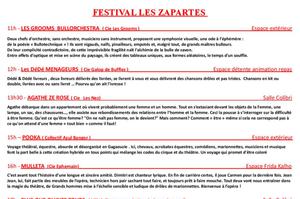 photo FESTIVAL DE THÉÂTRE LES ZAPARTES