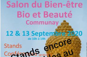 SALON DU BIEN-ÊTRE BIO ET BEAUTÉ DE COMMUNAY 12 13 SEPTEMBRE SALLE POLYVALENTE A COTE DU STADE ROUTE DE MARENNE