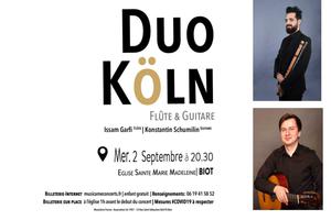 photo Duo Köln - Flûte & Guitare