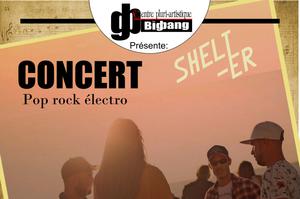 Concert Shelt-er - pop rock électro