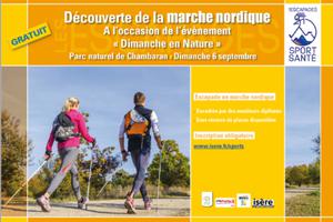 photo Découverte gratuite de la marche nordique dans le parc naturel de Chambaran