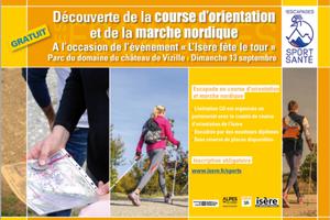 Découverte de marche nordique et de la course d'orientation - Les Escapades Sportives