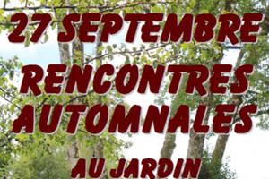 RENCONTRES AUTOMNALES AU JARDIN DU PRÉ EN BULLE