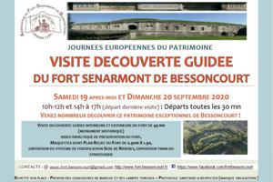 Journées Européennes du Patrimoine - visites guidées Fort de Bessoncourt