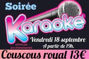 Soirée Karaoké et couscous