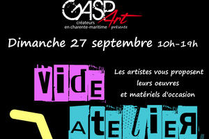 Vide atelier d'artistes