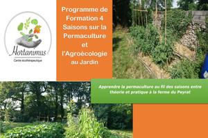 Formation 4 saisons permaculture et agro écologie au jardin