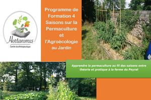 Formation 4 saisons permaculture et agro écologie au jardin