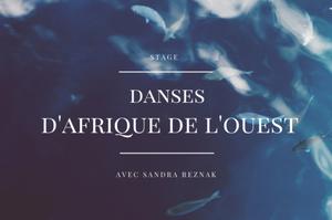 Stage de danses d’Afrique de l’Ouest avec Sandra Reznak