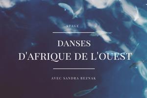 Stage de danses d’Afrique de l’Ouest avec Sandra Reznak