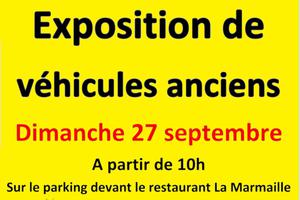 Exposition de véhicules anciens