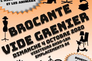 photo BROCANTE VIDE/GRENIER de l automne du dimanche 4 octobre 2020 au profit de l’association ASELA