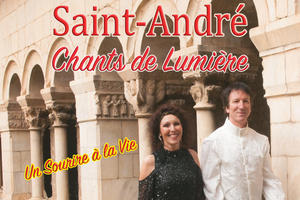 photo Concert solidaire et généreux à l’Abbatiale de Saint-André Les « Chants de Lumière » de Canticel : un sourire à la vie