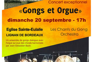 Concert Gongs et Orgue