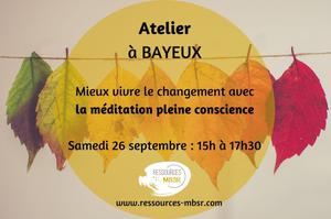 Atelier méditation pleine conscience