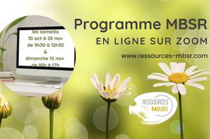 photo Programme MBSR - en ligne