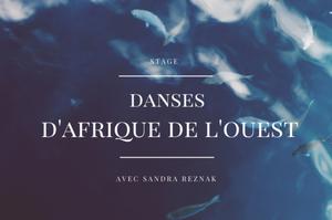 photo Stage de danses d’Afrique de l’Ouest avec Sandra Reznak