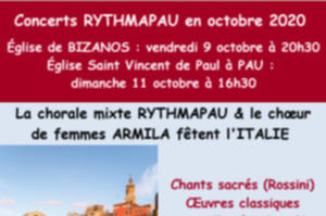 photo Concert des choeurs RYTHMAPAU et ARMILA