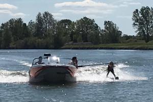 Session de ski nautique