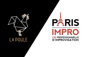 photo MATCH D’IMPRO ÉVÉNEMENT LA POULE VS PARIS IMPRO