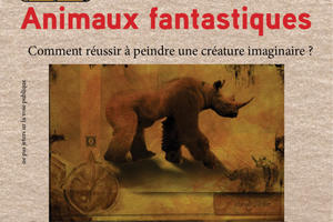 Animaux fantastique, initiation acrylique