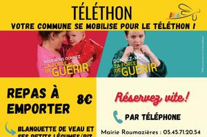 4 & 5 décembre: la commune de Terres-de-Haute-Charente reste mobilisée pour le Téléthon