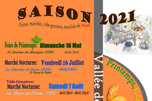 Saison foires et marchés 2021