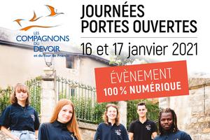 Journées Portes Ouvertes 100% numériques - Les Compagnons du Devoir