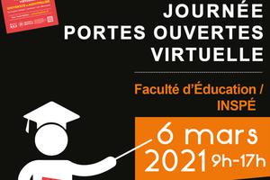 Journée Portes Ouvertes Virtuelle - Faculté d'Éducation / INSPÉ
