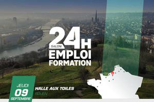 photo 24 Heures pour l'Emploi et la Formation Rouen 2021