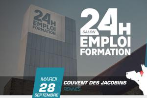 photo 24 heures pour l'emploi et la formation - Rennes 2021