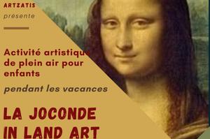 « La Joconde in Land Art », activité de plein air pour enfants