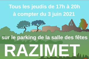 Jeudi jour de marché à Razimet