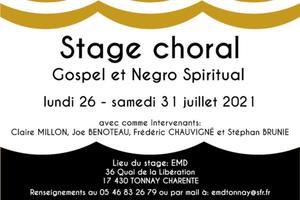 Stage choral