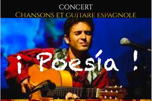 ¡ Poesía ! Chansons et guitare espagnole