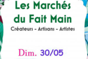 Marché du fait main 30 mai 2021