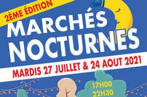 Marché nocturne Aout 2021